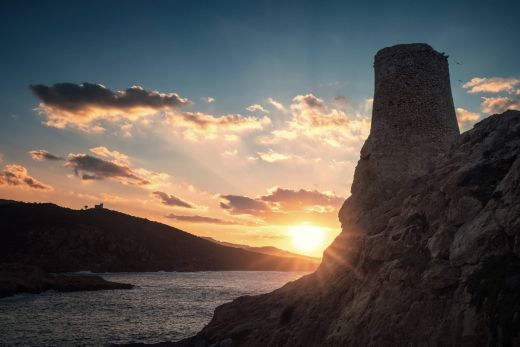 Torre genovese all'Ile Rousse